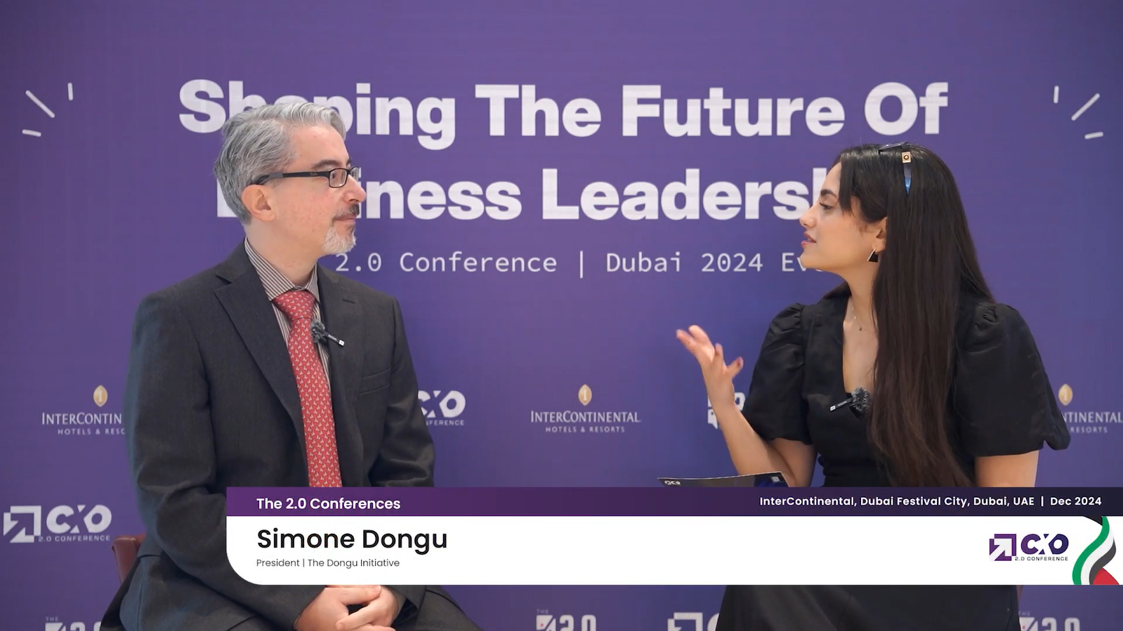 Honoring Excellence | A Chat with Simone Dongu | #CXO2Conf Dubai 2024 Winter Edition